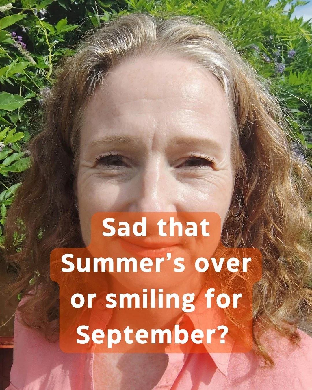 I&rsquo;m never happy seeing the back of summer. I&rsquo;d be quite happy for my grass not to be greener a while longer. You?

But, as well as adjusting to the teens&rsquo; new routines, this is what my new &ldquo;school year&rdquo; looks like, Wildf