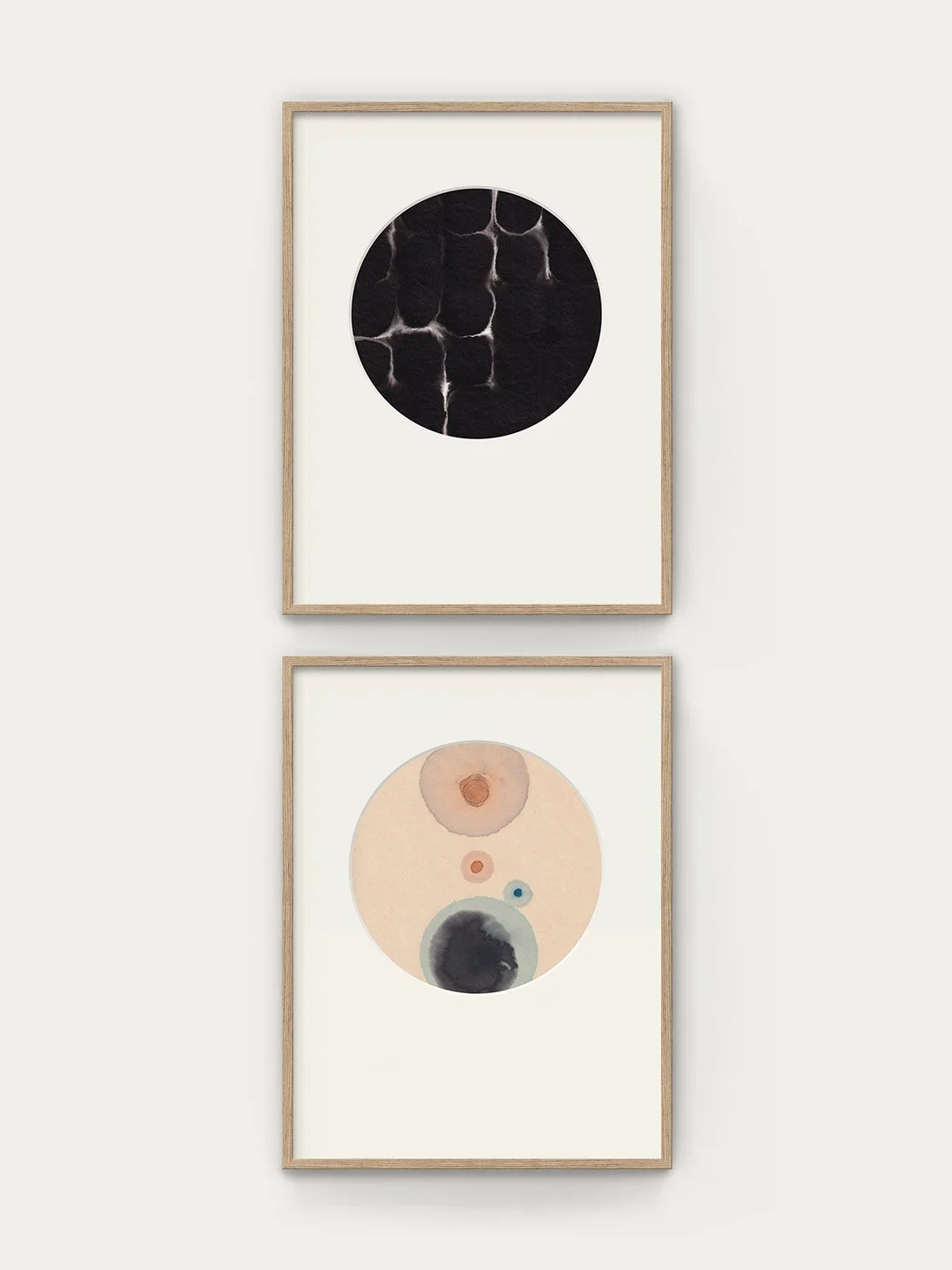 Just sold two of my favorite pieces from these circular works to a collector in Tokyo :-) I carefully packed them and will bring them to the shipping company later today &mdash; then they&rsquo;re on their way to the other side of the world.
&mdash;
