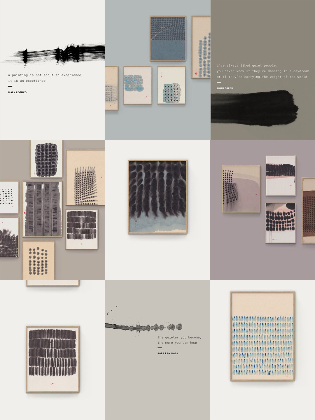 And just like that, another year comes to an end &hellip; these are the nine most favored posts of the year. Seems like you have a soft spot for philosophical quotes and gallery walls :-)
&mdash;
From a personal point of view, it was a good and quite