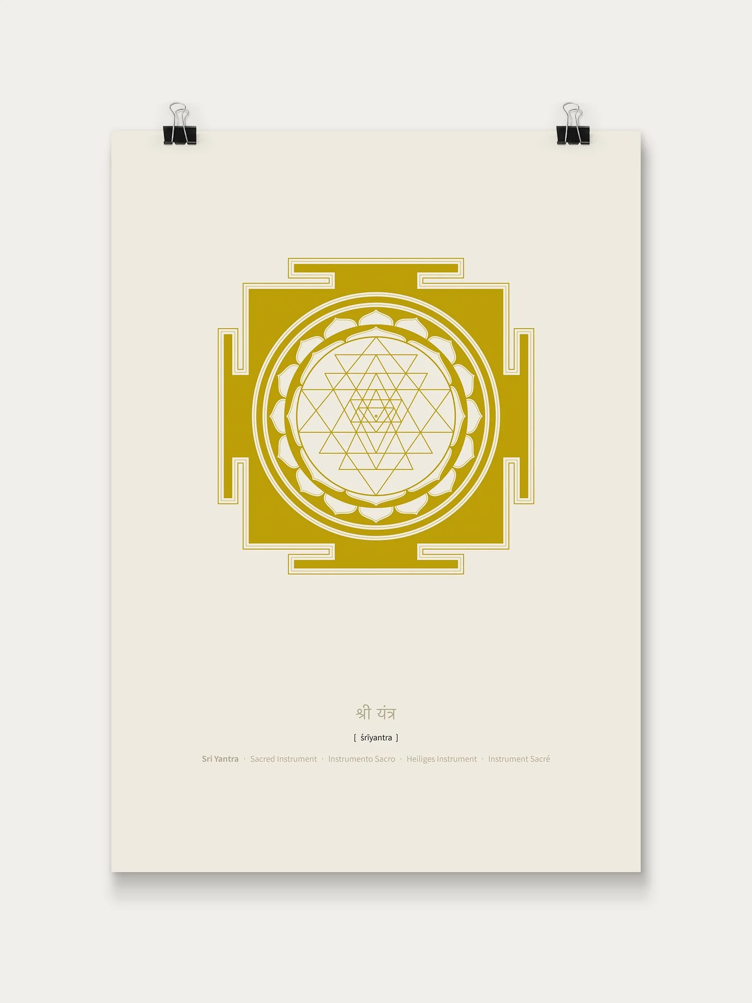 Sri Yantra Mandala