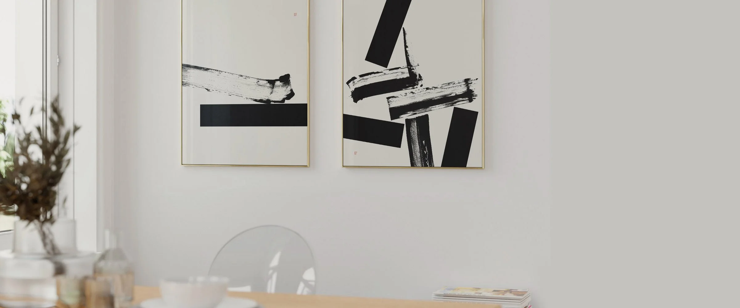 West Meets East (Print Series)