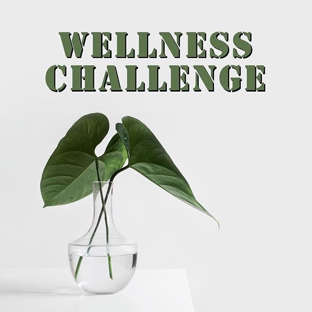 Weekly Wellness Challenge

Each Monday, we will post 3 different wellness activities we challenge our members to participate in during the week. Members are to post on the private facebook group a photo/video of them doing each activity. Complete all