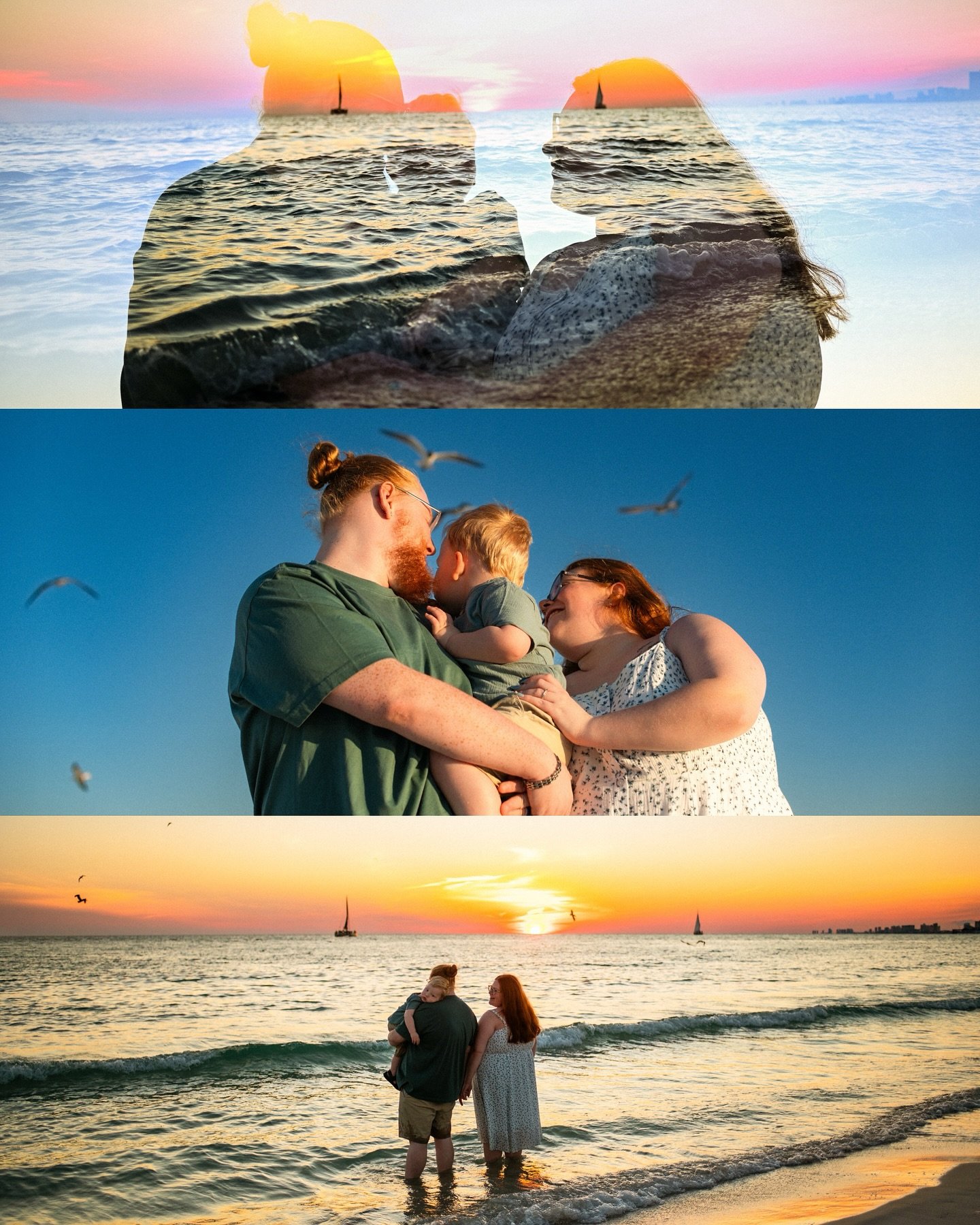 Note to self: start bringing snacks to bribe the birds on the beach 😅

I&rsquo;ve been having some fun experimenting with double exposures like the top photo in my first set of 3 shown here! All done in camera cause I&rsquo;m a stickler like that 🤓