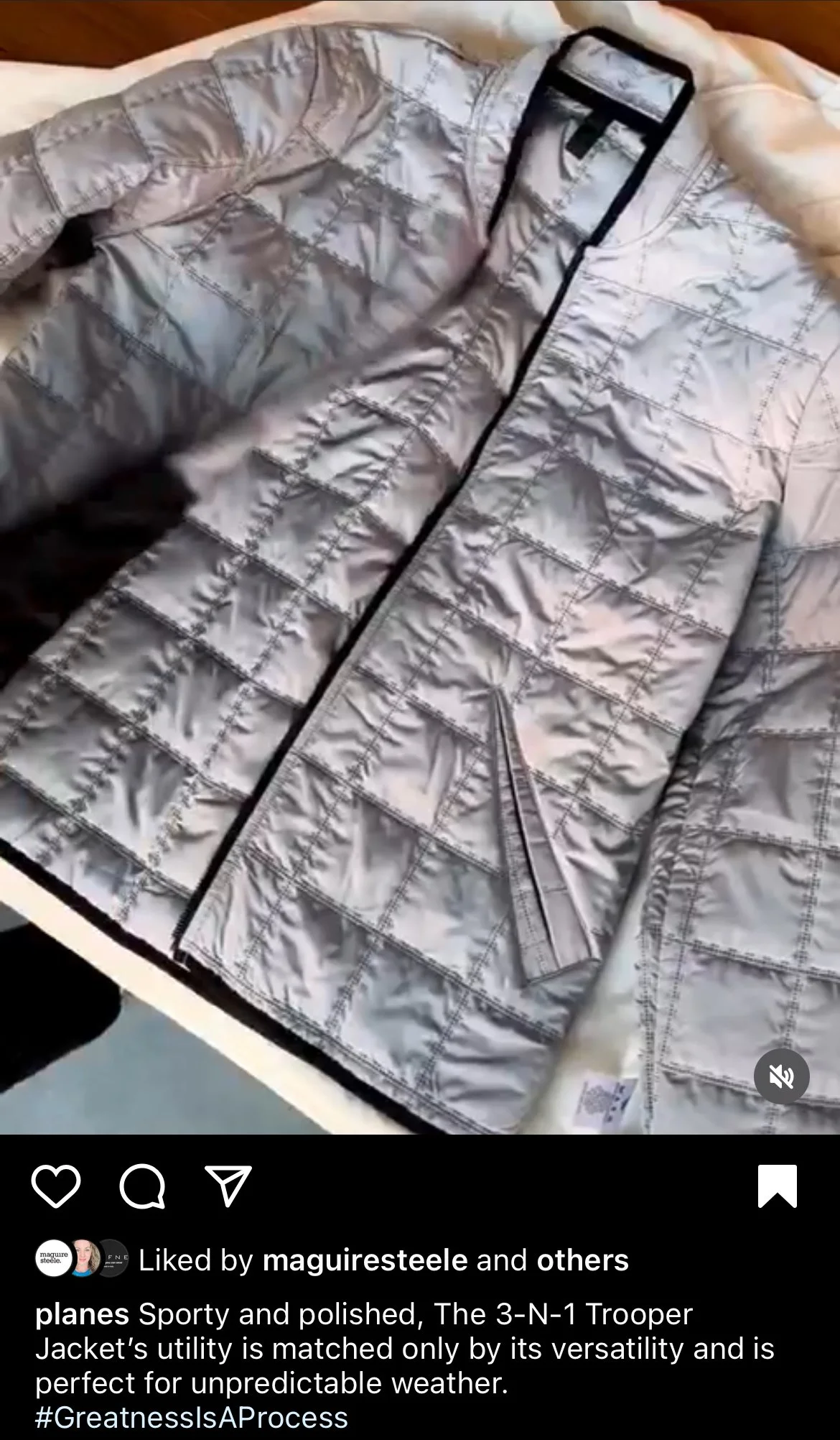 Social Post: Paper Planes 3-N-1 Trooper Jacket (2022)