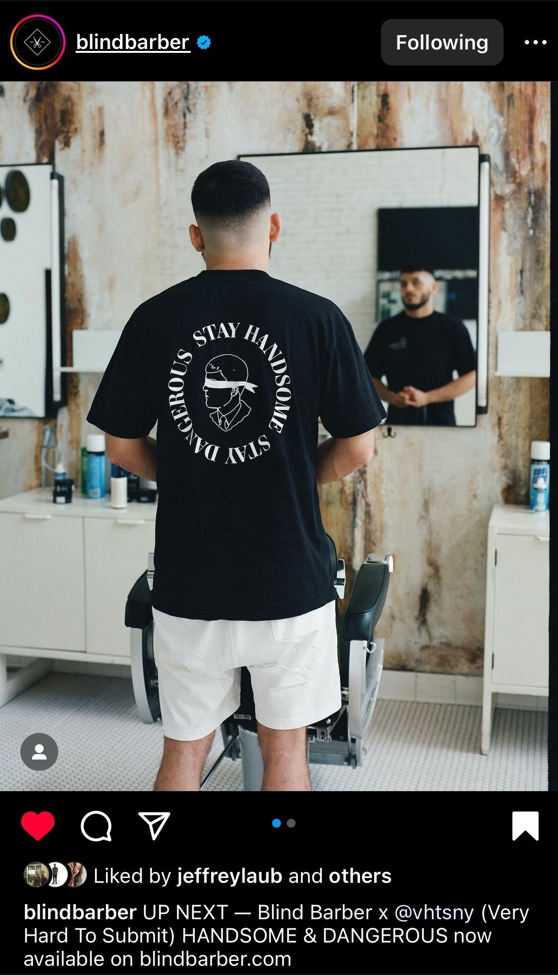 Social Post: Blind Barber X VHTS Collection