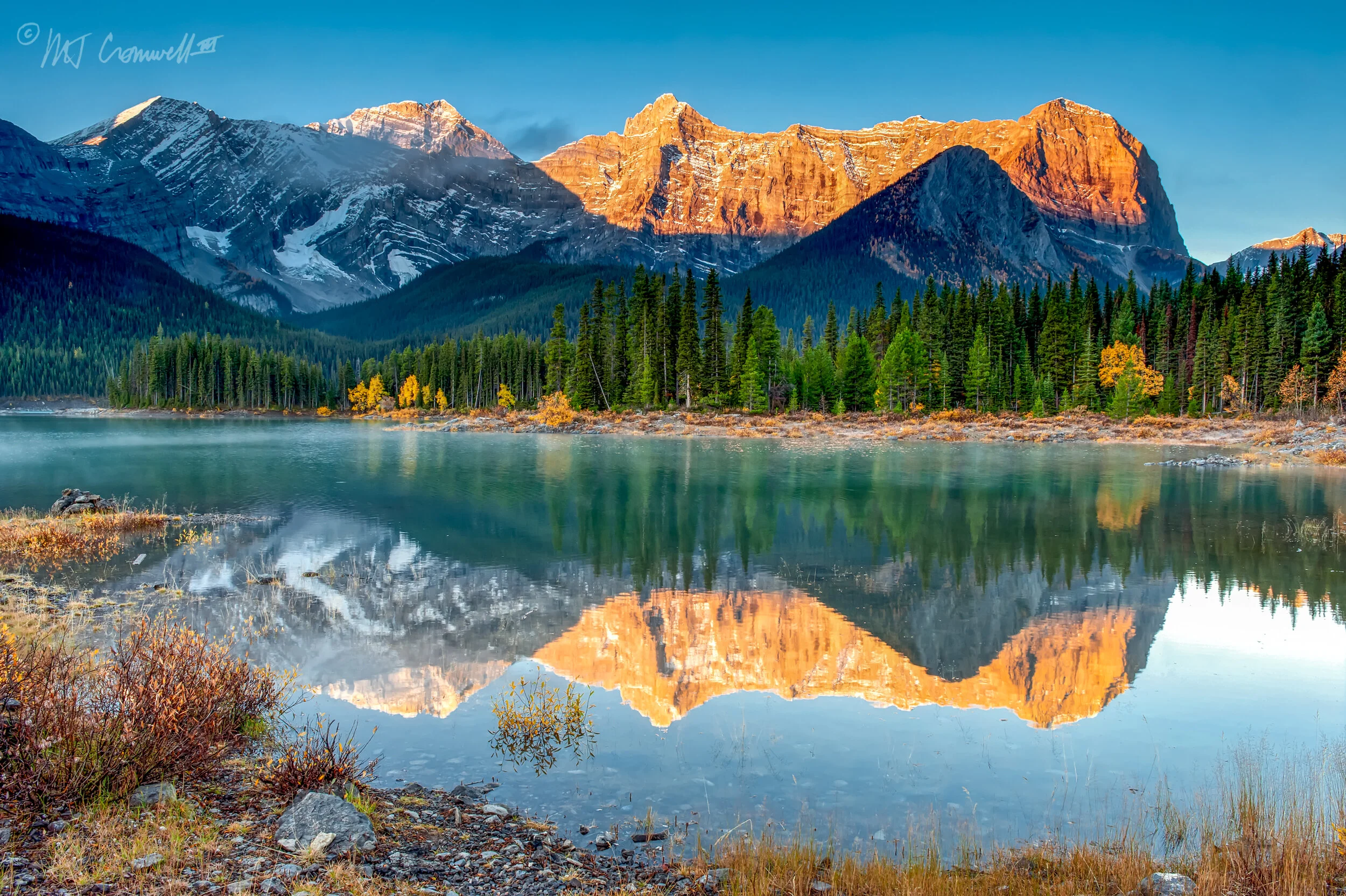 Canadian Rockies at Sunrise