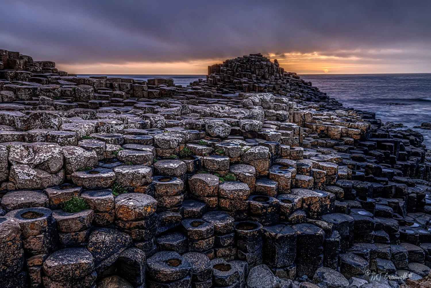 Giant's Causeway in Northern Ireland