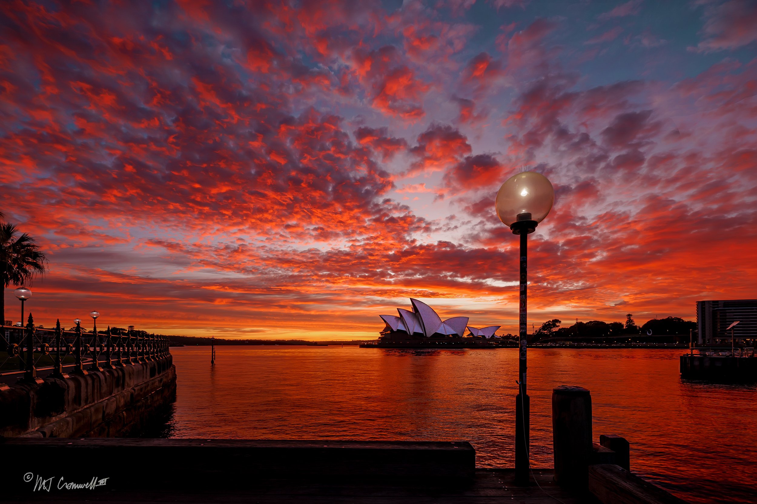 Sunrise over Sydney Harbour