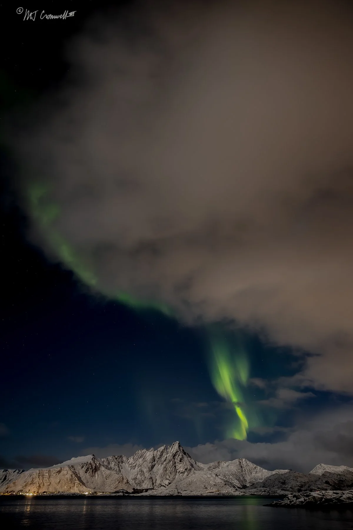 Aurora Borealis from Mortsund