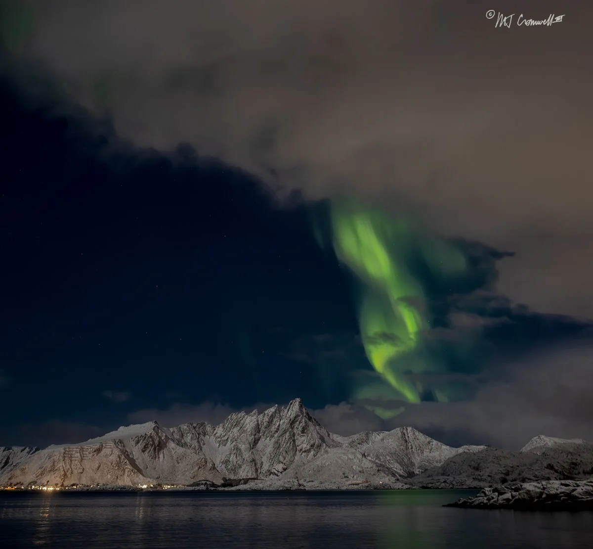 Aurora Borealis from Mortsund