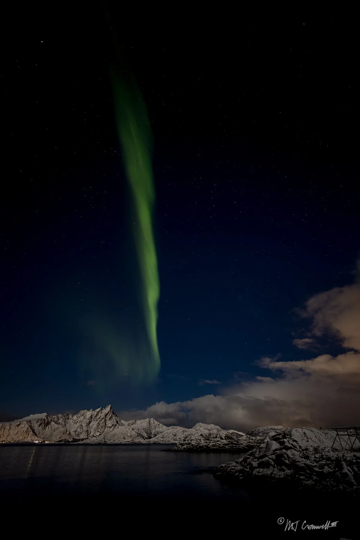 Aurora Borealis from Mortsund