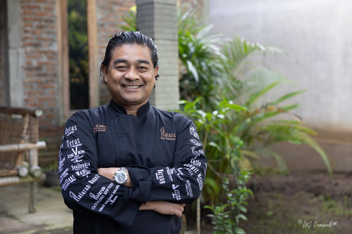 Proud and Gregarious Executive Chef in Resort Near Borobudur Temple