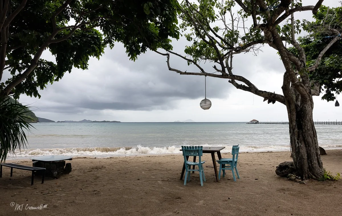 Storm Approaching on Flores Island Beach