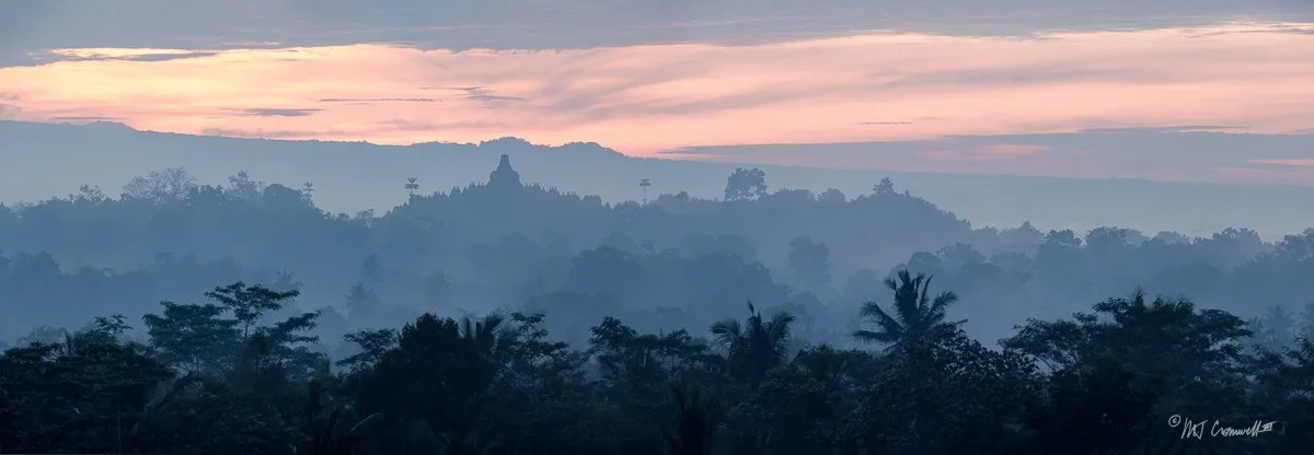 Borobudur Temple at Sunrise
