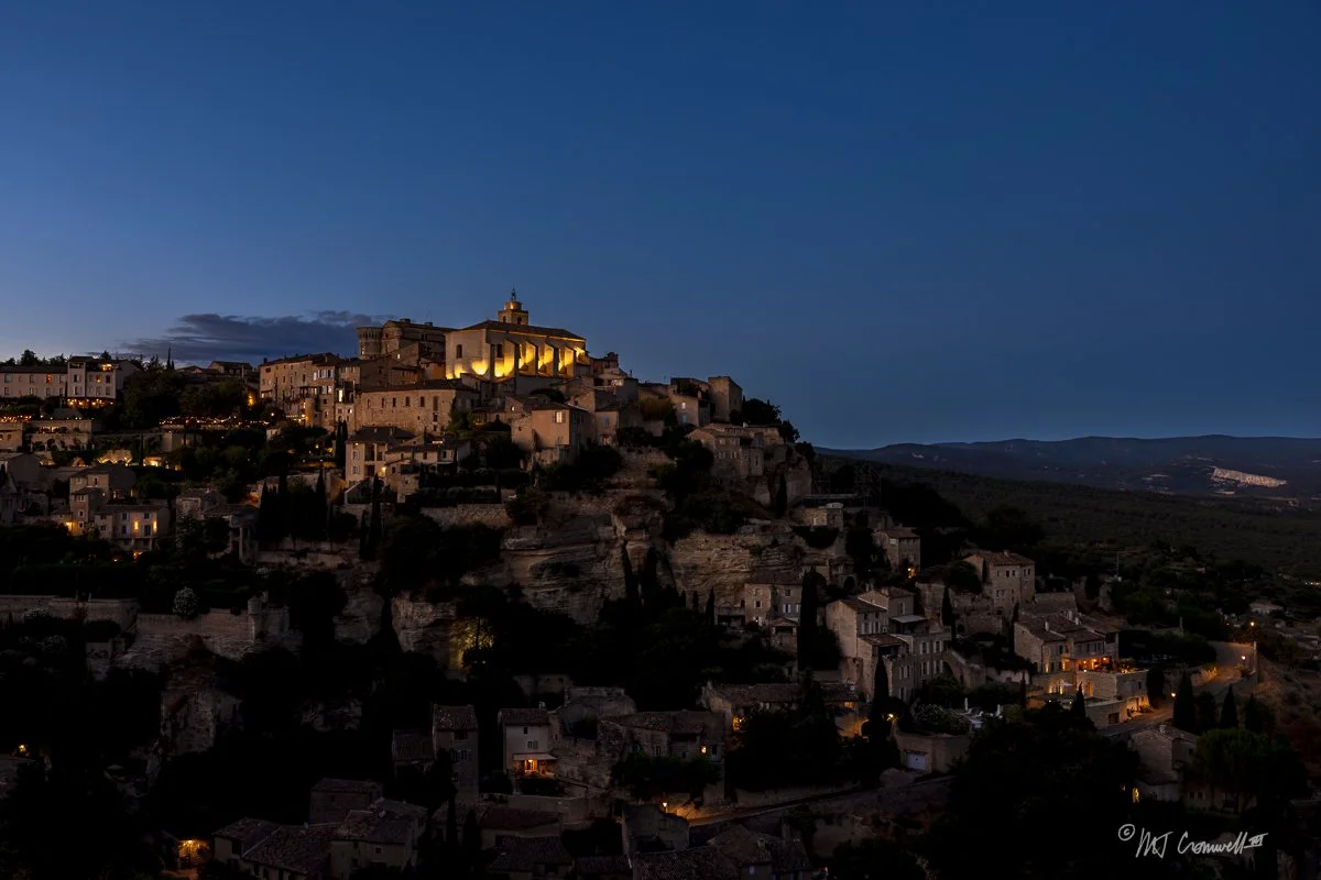 Blue Hour at Gordes