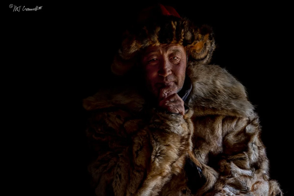 Portrait of Eagle Hunter Neighbor of First Host