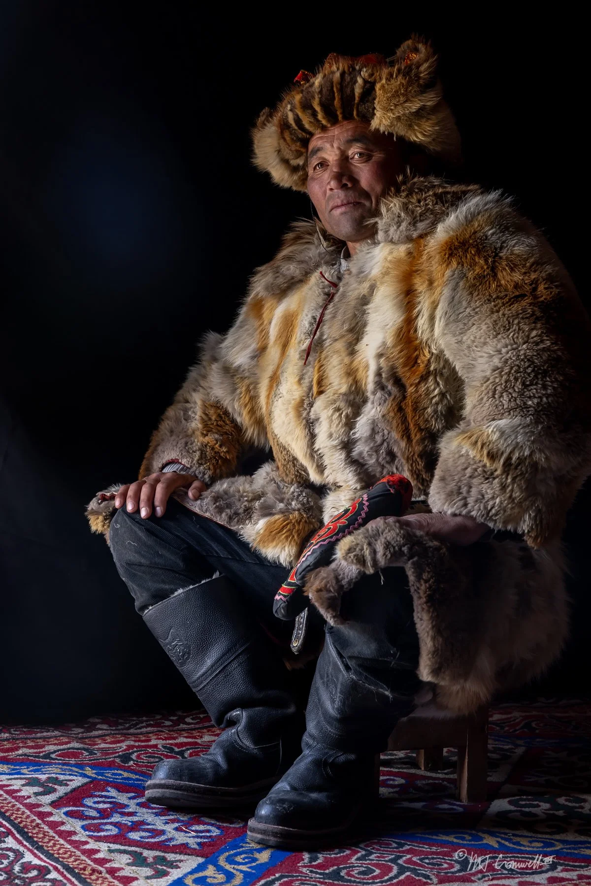 Portrait of Neighboring Eagle Hunter