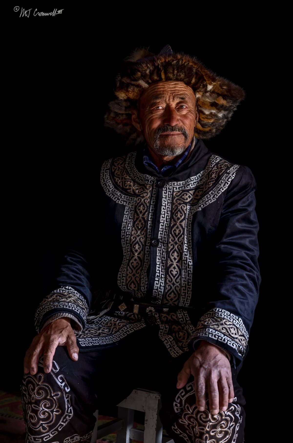 Portrait of Senior Eagle Hunter