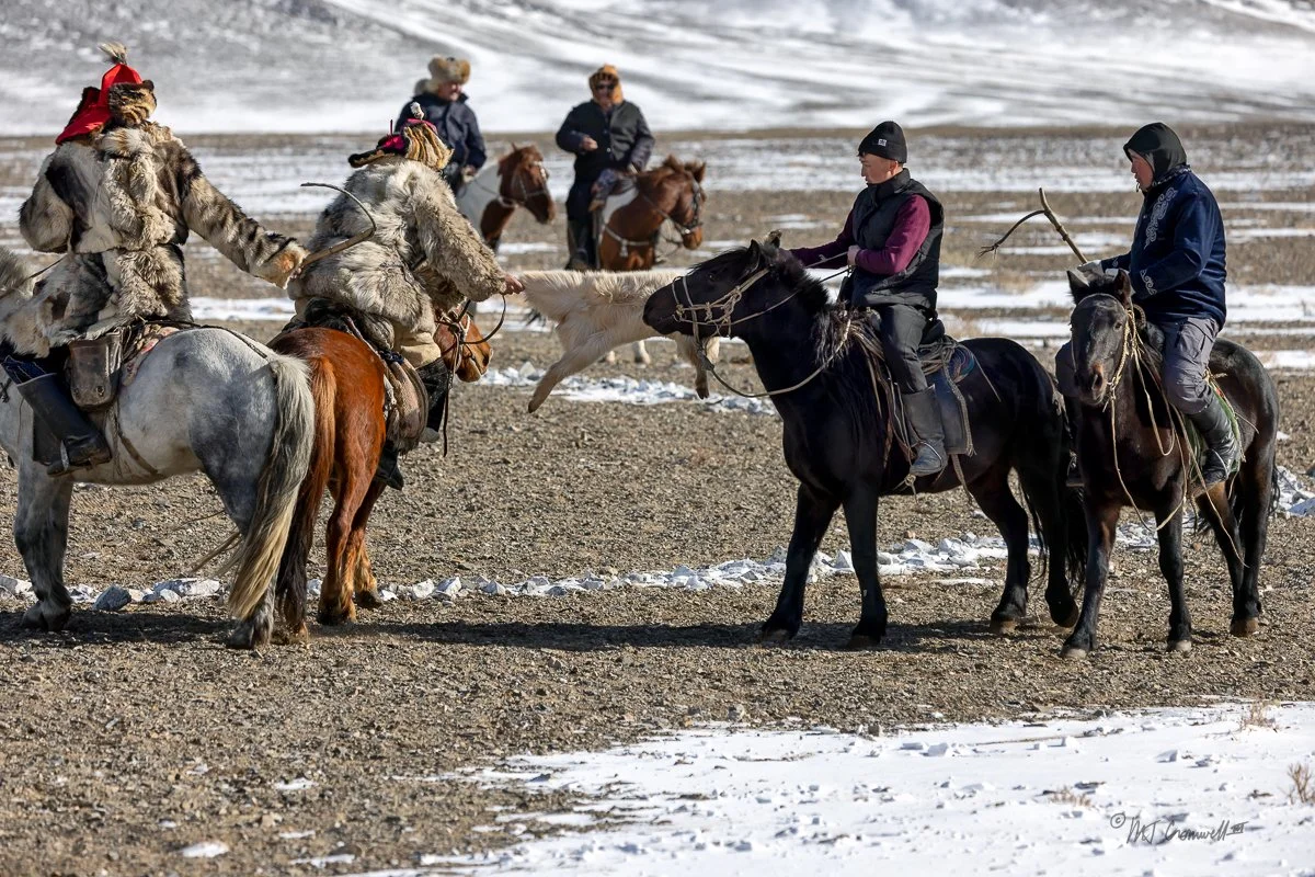 Kykbar Event which is Tug Of War With Goat Skins