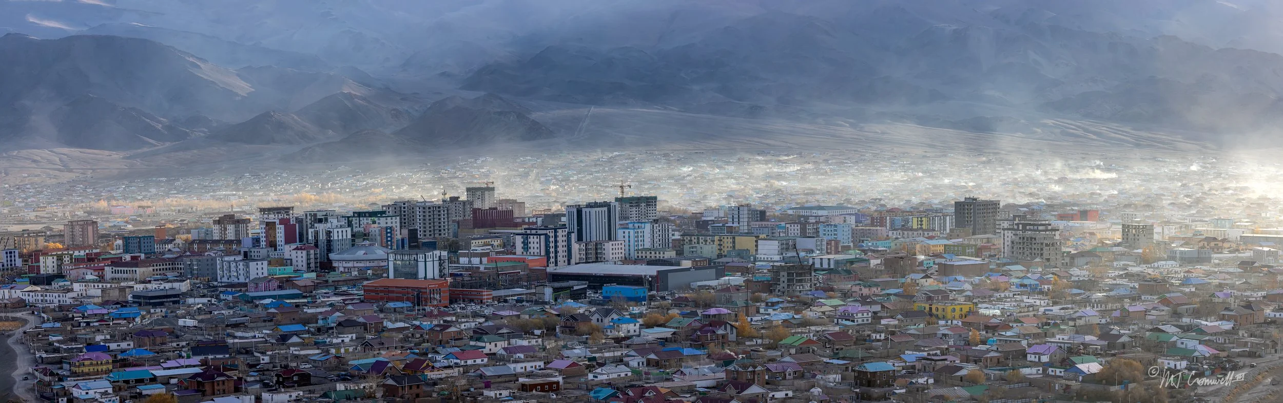Golden Eagle Festival Was Near Town of Olgii Which Has Over 50,000 Residents