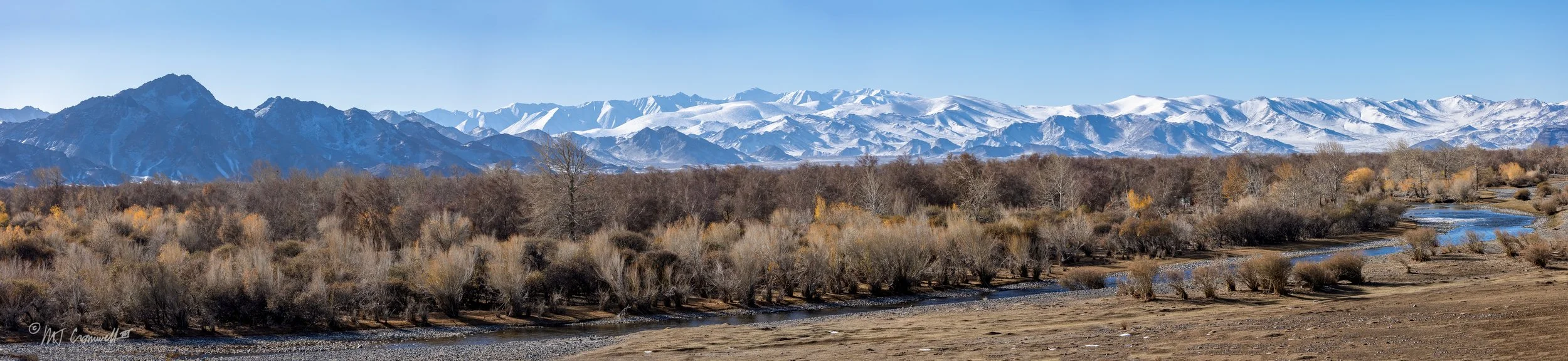 Landscape on Drive Northeast from Olgii to Ulaangom