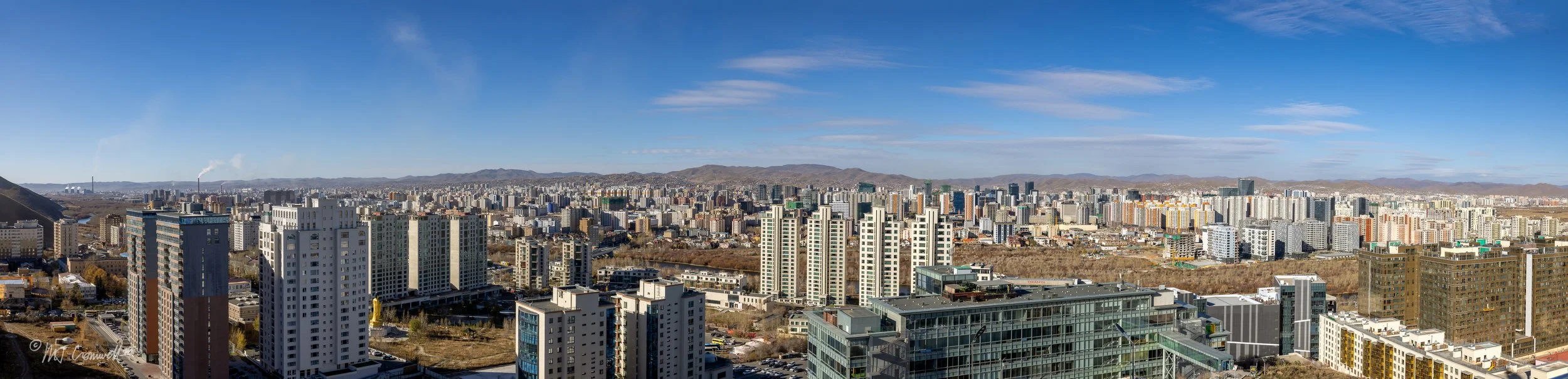 View Of Ulaanbaatar From Zaison Memorial