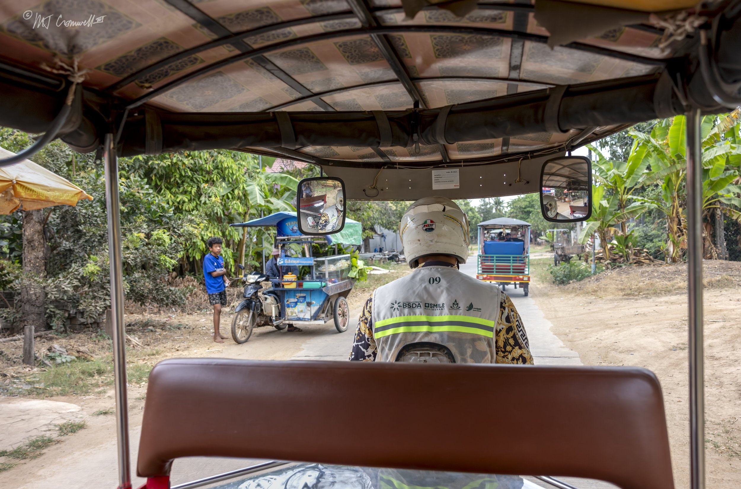 Village Tours were Typically Made in Tuk-Tuks
