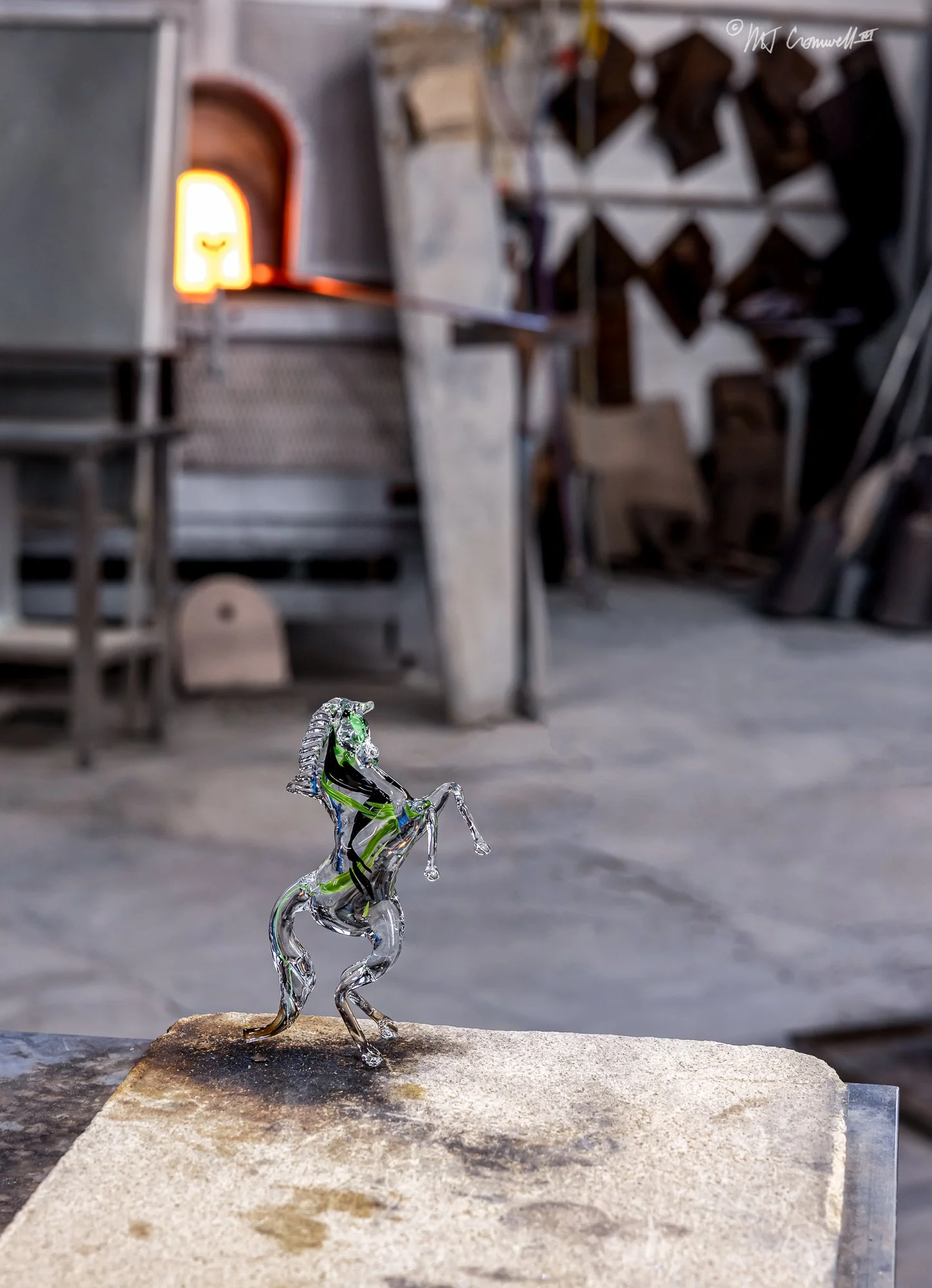 Product of Fifteen Minute Murano Glass Demo