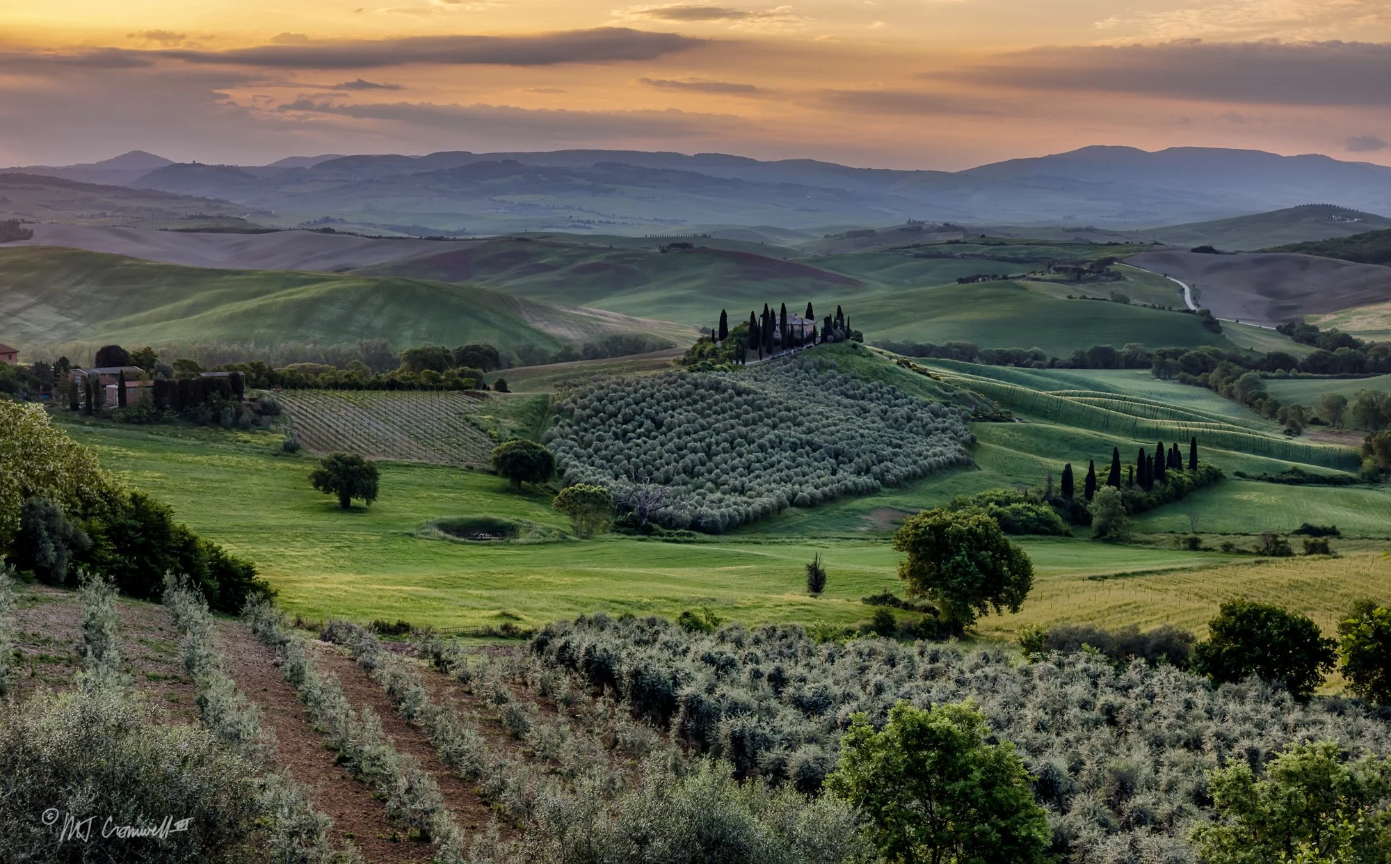 Very Popular Location for Landscape Photographers in Val D'Orcia