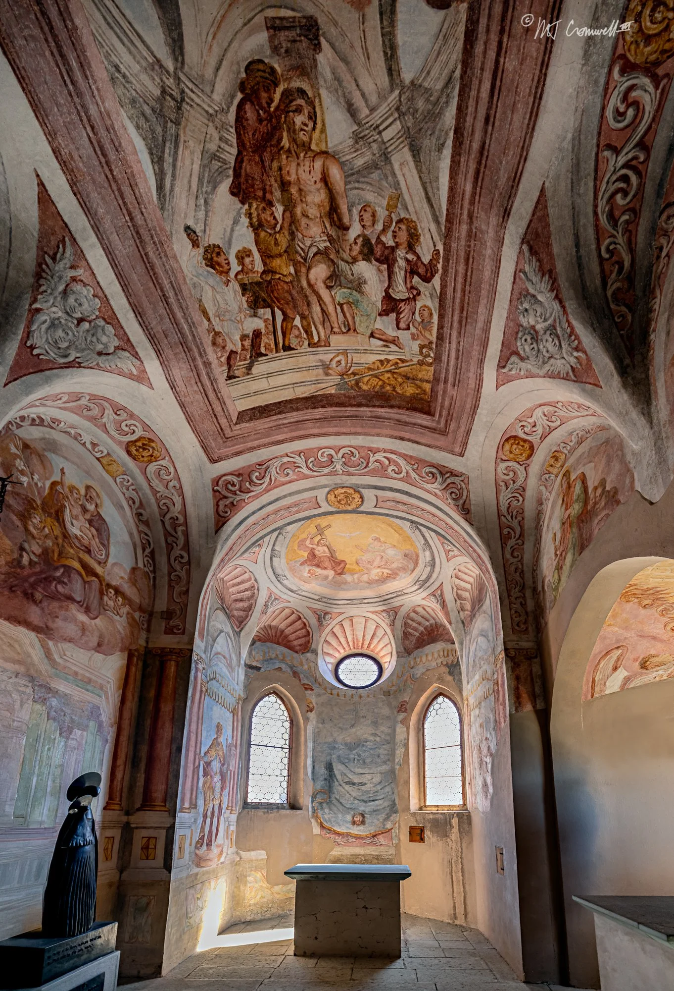 Chapel in Bled Castle