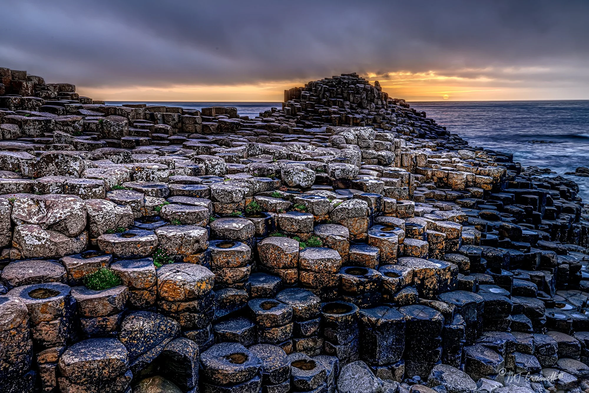 Giant's Causeway in Northern Ireland