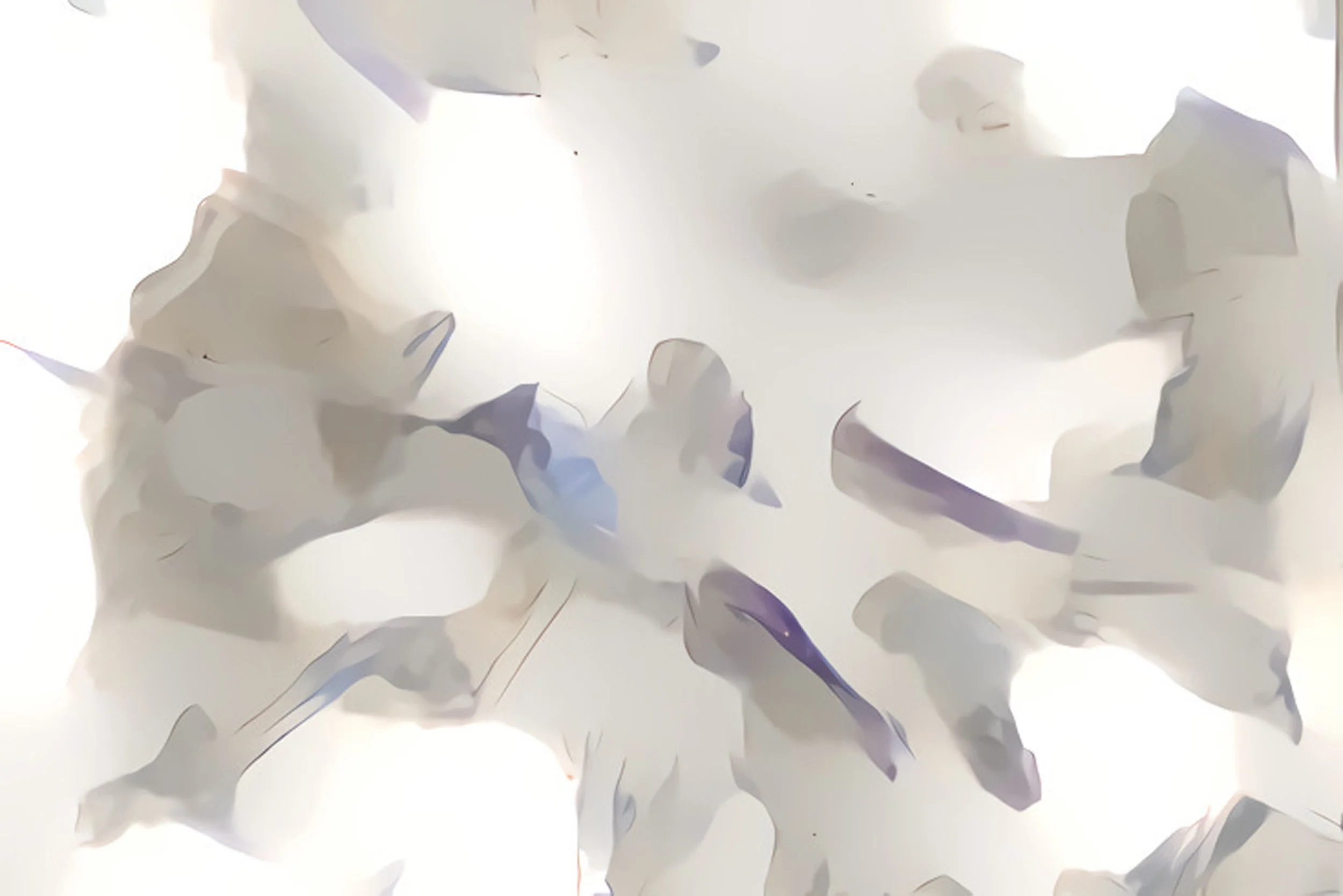 Flashes of muave