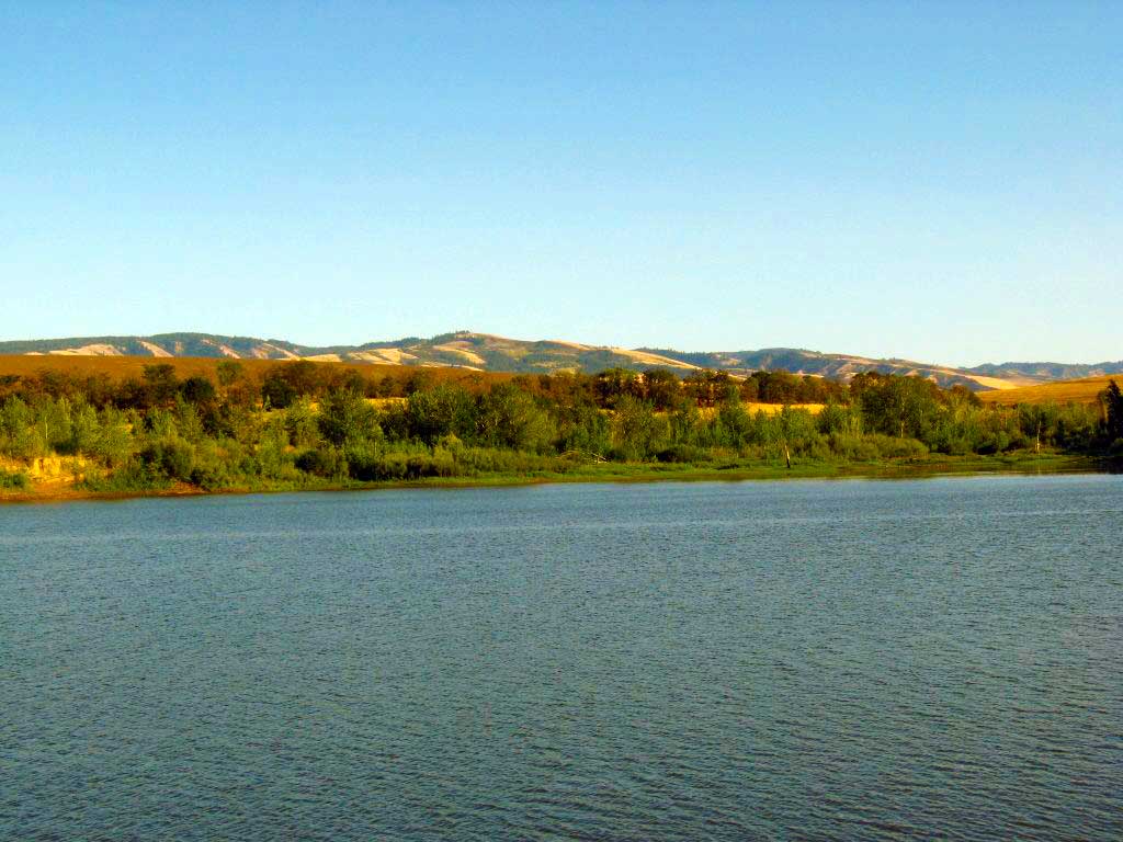  My first View of Bennington Lake, September 2008 