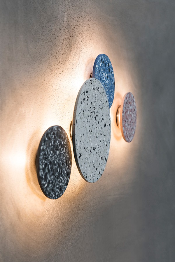 Bentu terrazzo wall light