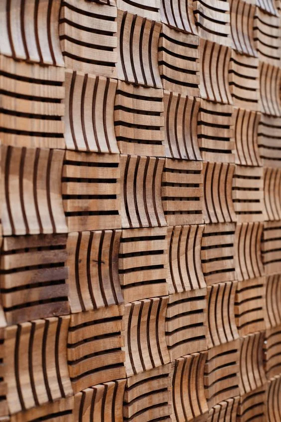 Mosaic wood tiles