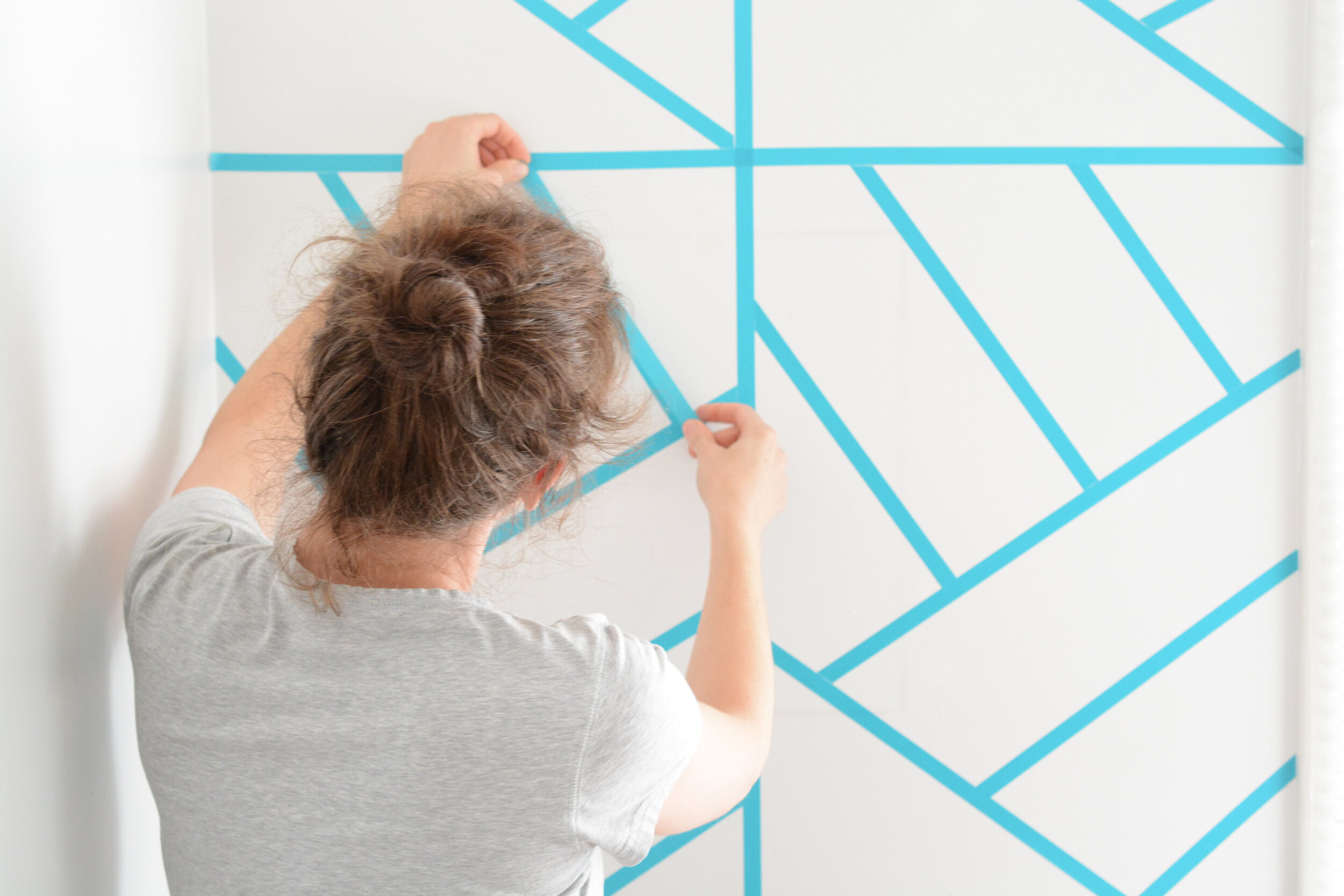 How to use tape to decorate your walls — Hausmatter