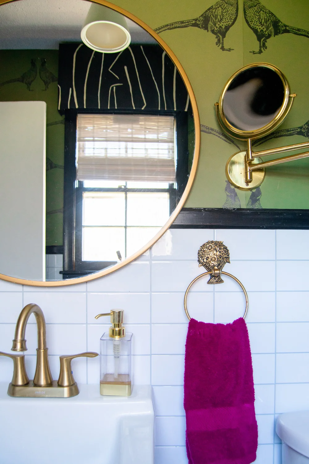 How the peel and stick tile we used is holding up one year later ...