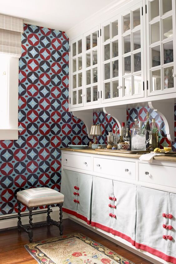 5 Gorgeous Wallpaper Backsplash Ideas for Kitchen Spaces