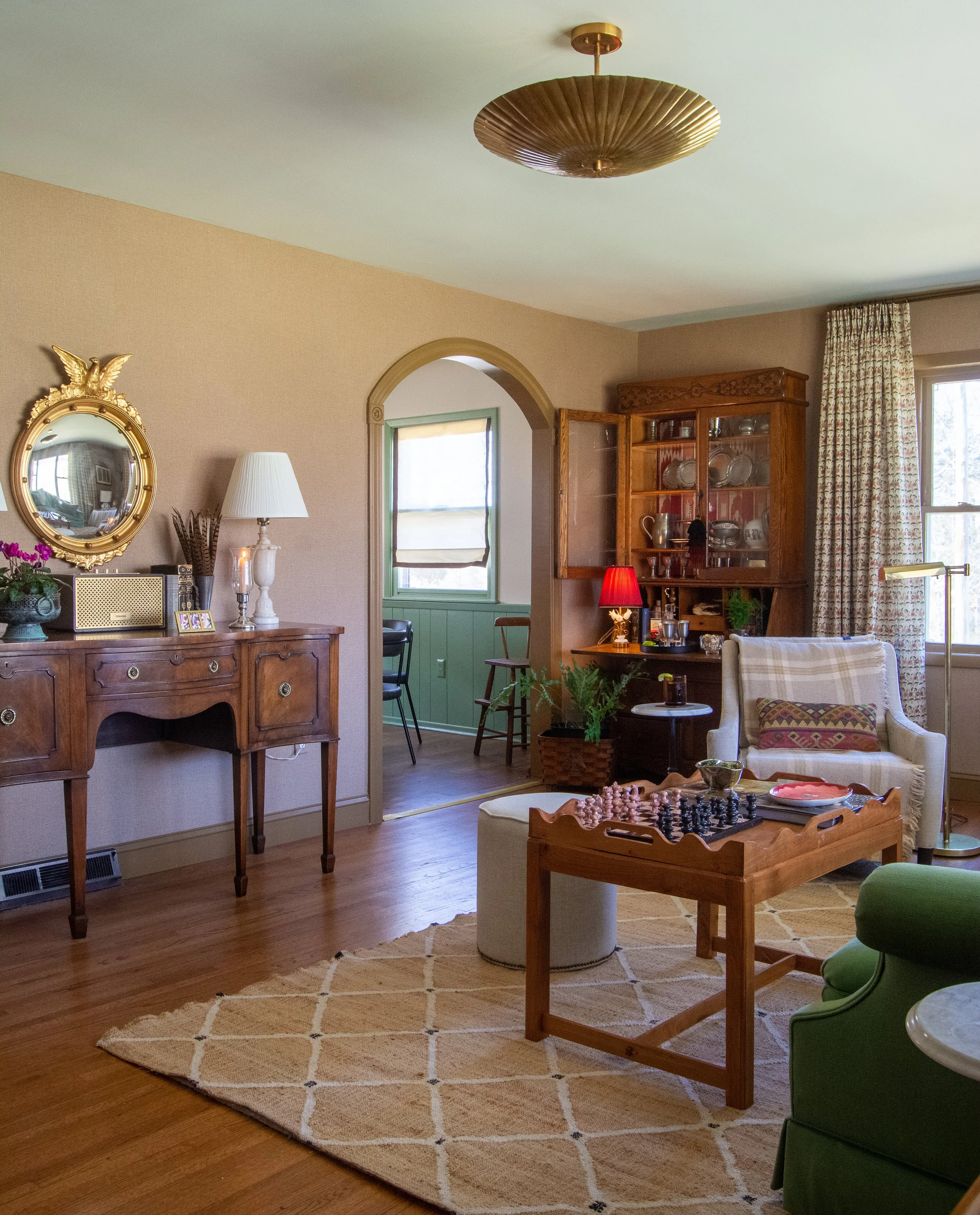 Mountain Ranch Living Room Reveal