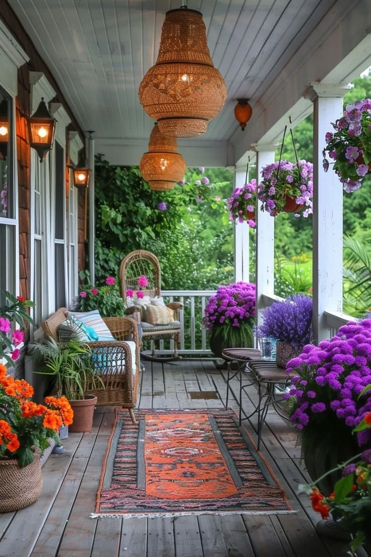 Long Narrow Porch decor ideas — Hausmatter