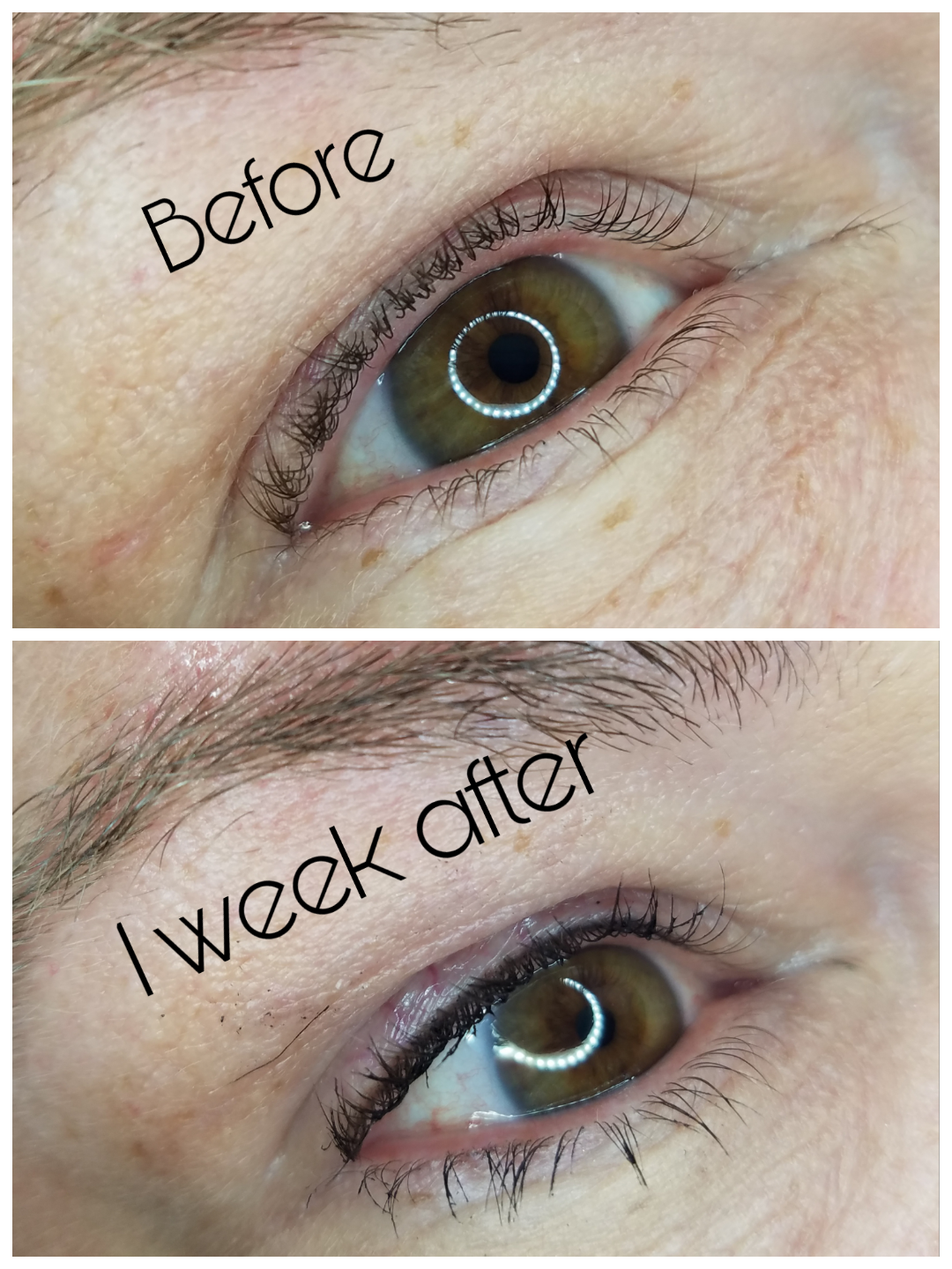 Permanent Makeup lash enhancement