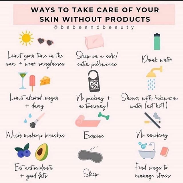 How many of these things do you do?
#skincare #loveyourskin #antiaging #begoodtoyourself #skinhealthtips