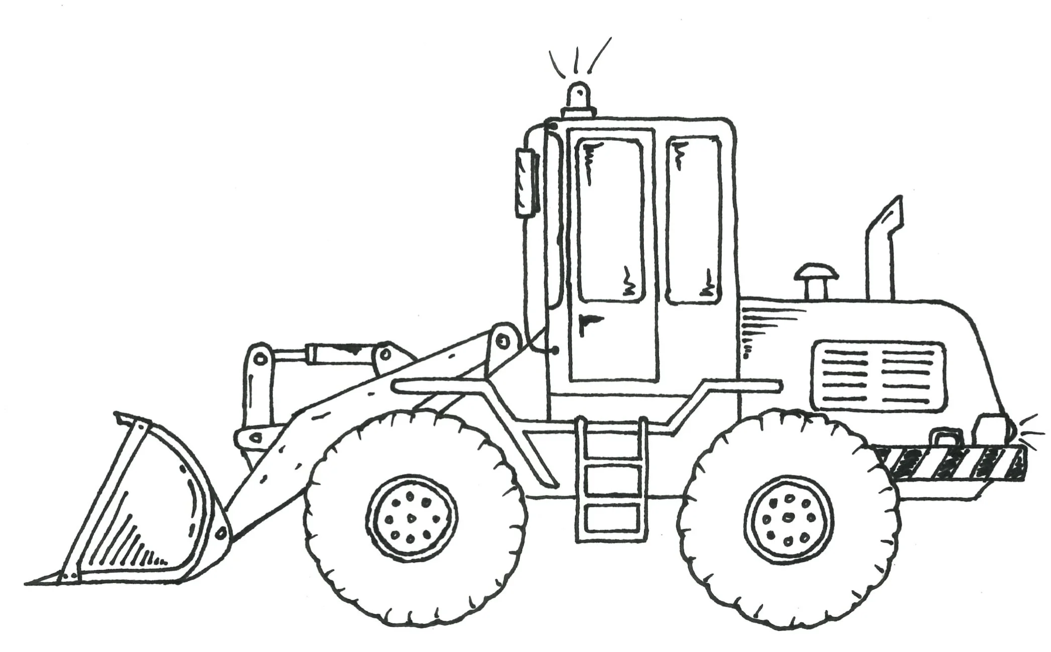 Endloader Coloring Page