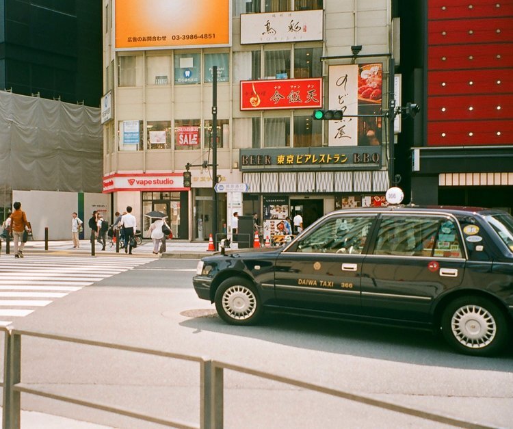 Taxi in Tokyo 