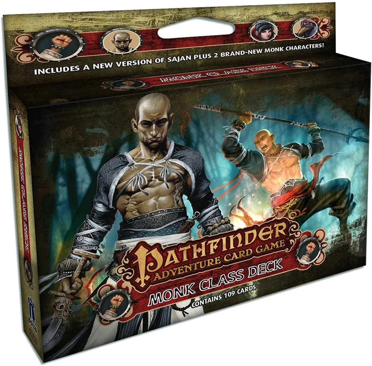 Pathfinder Adventure Card Game Monk Class Deck