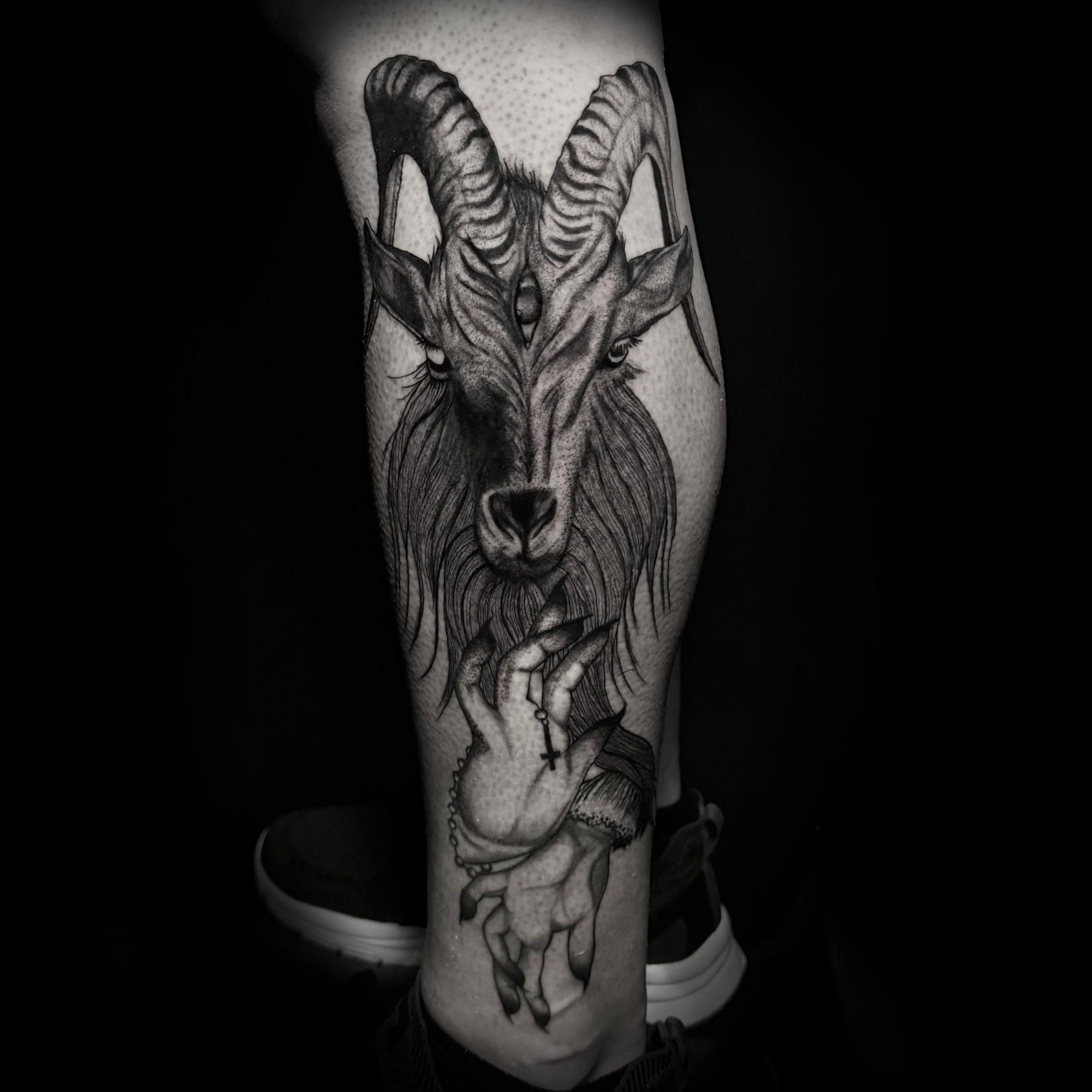 Baphomet Goat Black Phillip The Witch Tattoo