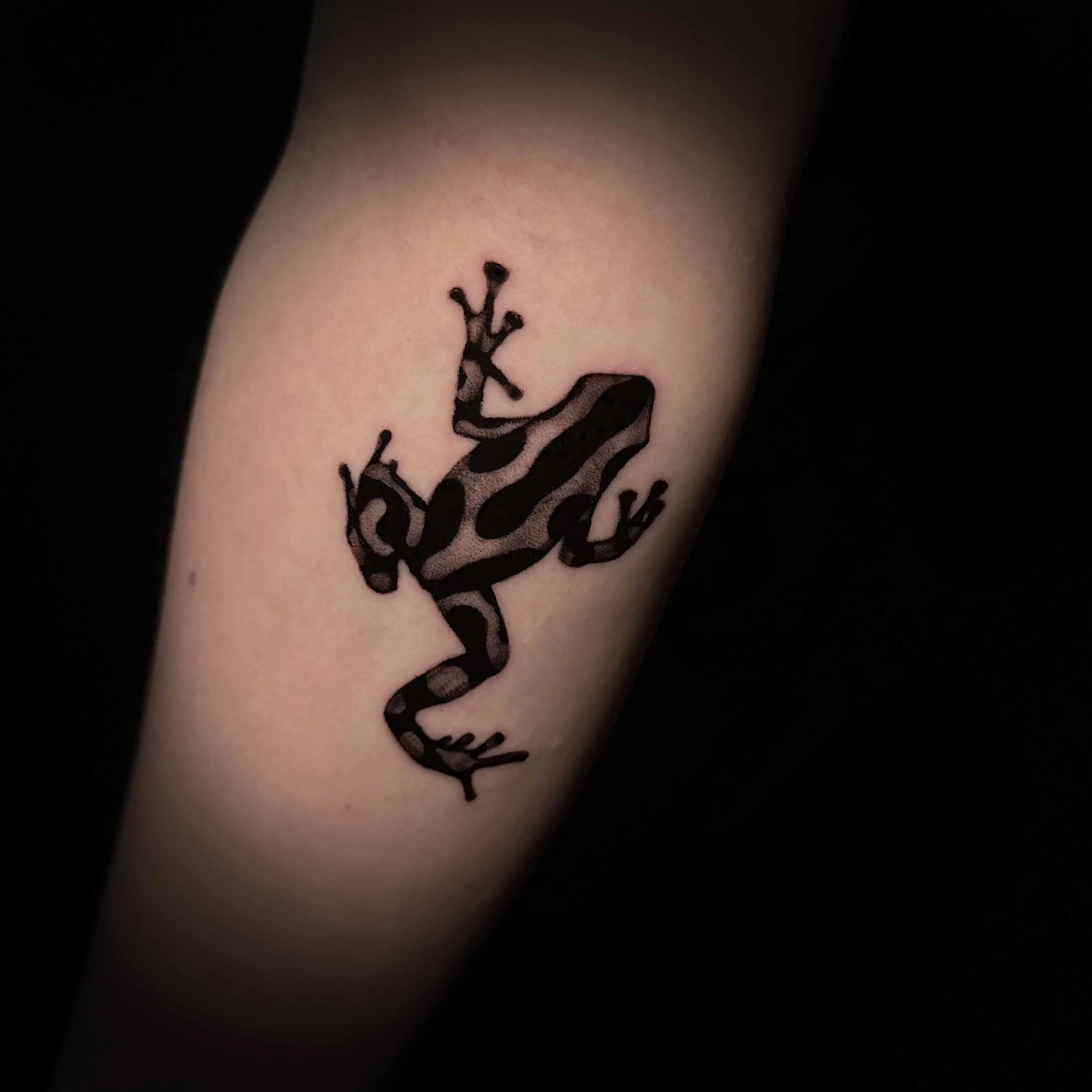 Frog Tattoo by Rhonda Heath 