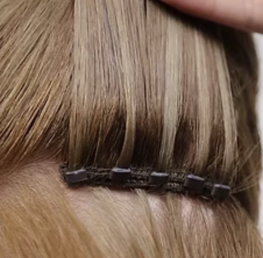 Beaded Weft Hair Extension Service