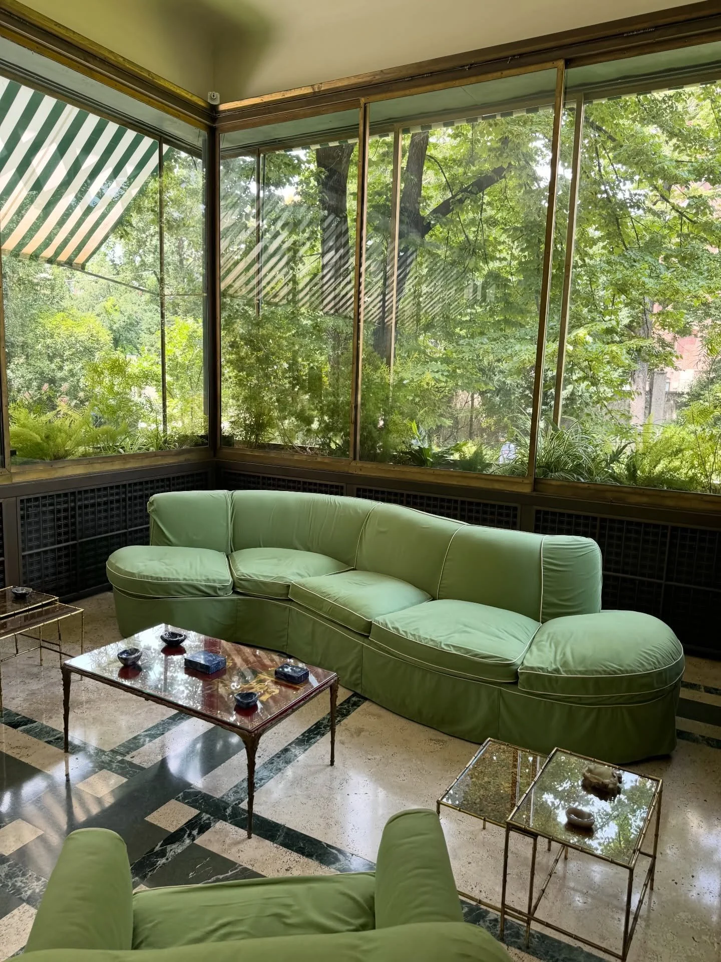 Villa Necchi Campiglio ~ June 2024. It really is a gag.