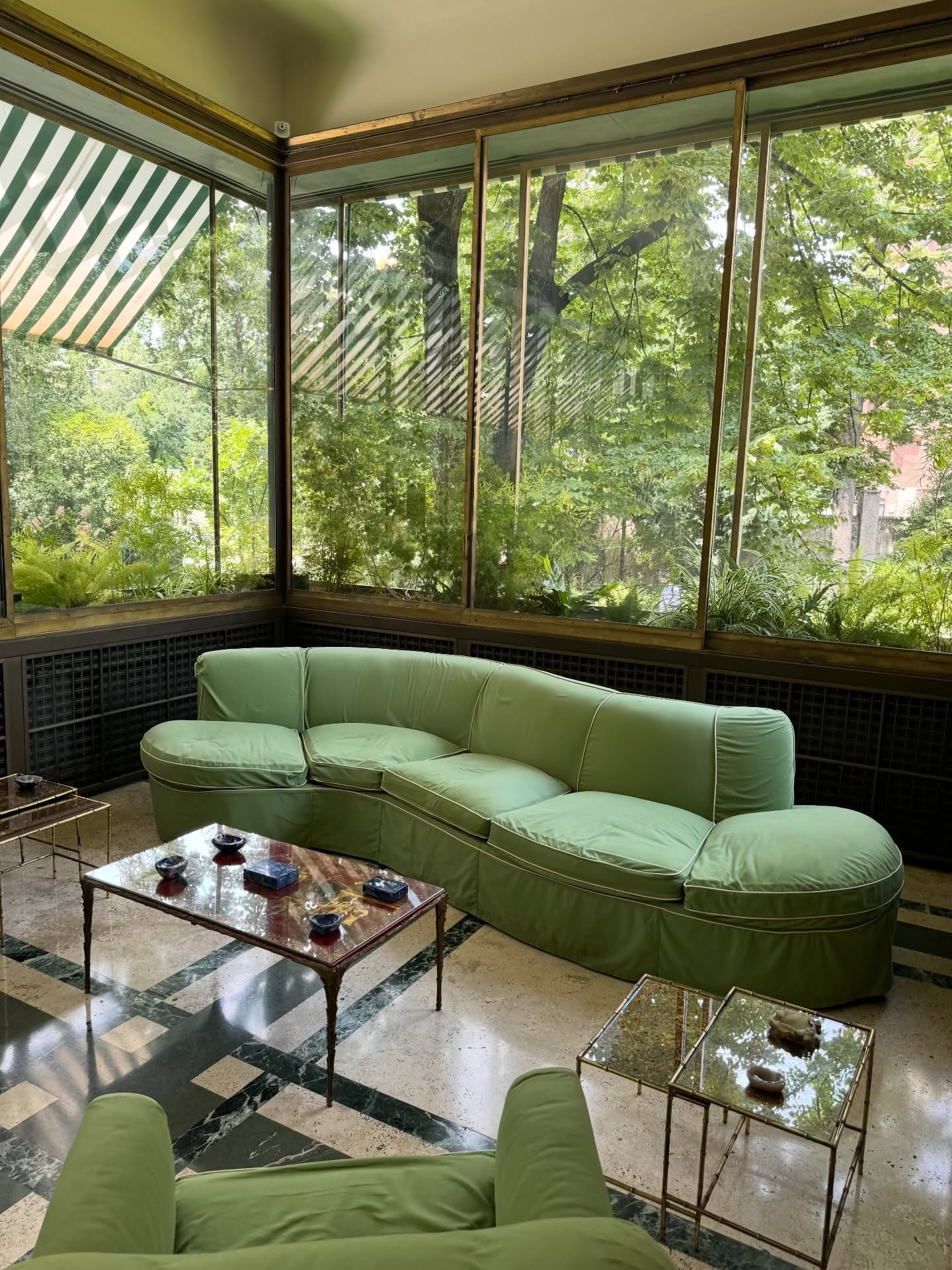 Villa Necchi Campiglio ~ June 2024. It really is a gag.